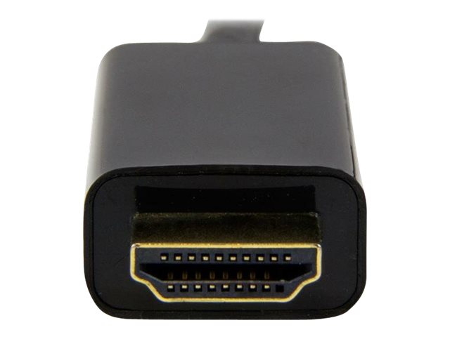 STARTECH.COM Mini DisplayPort auf HDMI Adapterkabel - Mini DP zu HDMI Adapter Kabel - 3m - Ultra HD 4K 30Hz - Schwarz STARTECH.COM Mini DisplayPort auf HDMI Adapterkabel - Mini DP zu HDMI Adapter Kabel - 3m - Ultra HD 4K 30Hz - Schwarz