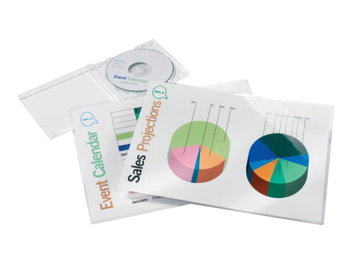 100 GBC Laminierfolien glaenzend fuer A6 75 micron