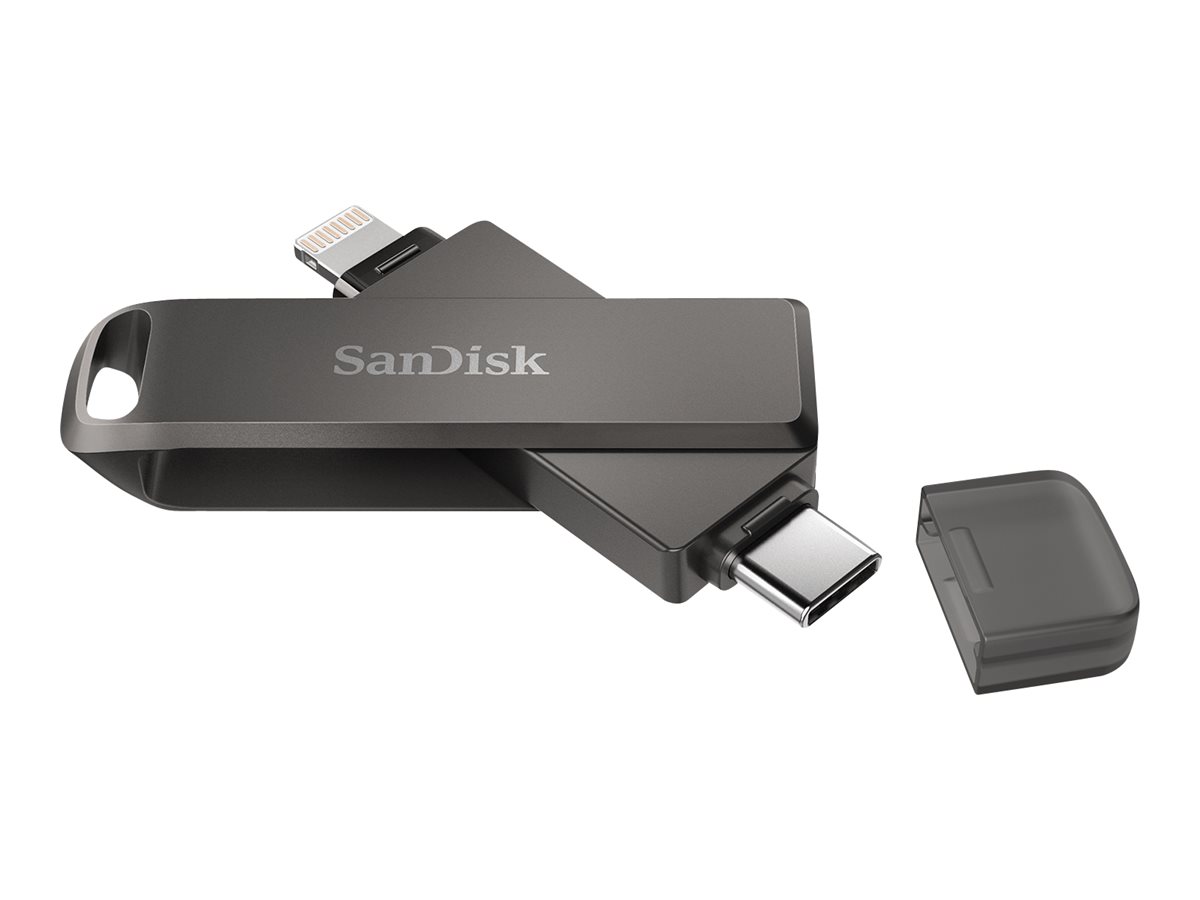 SanDisk USB-Stick iXpand Luxe schwarz 128 GB