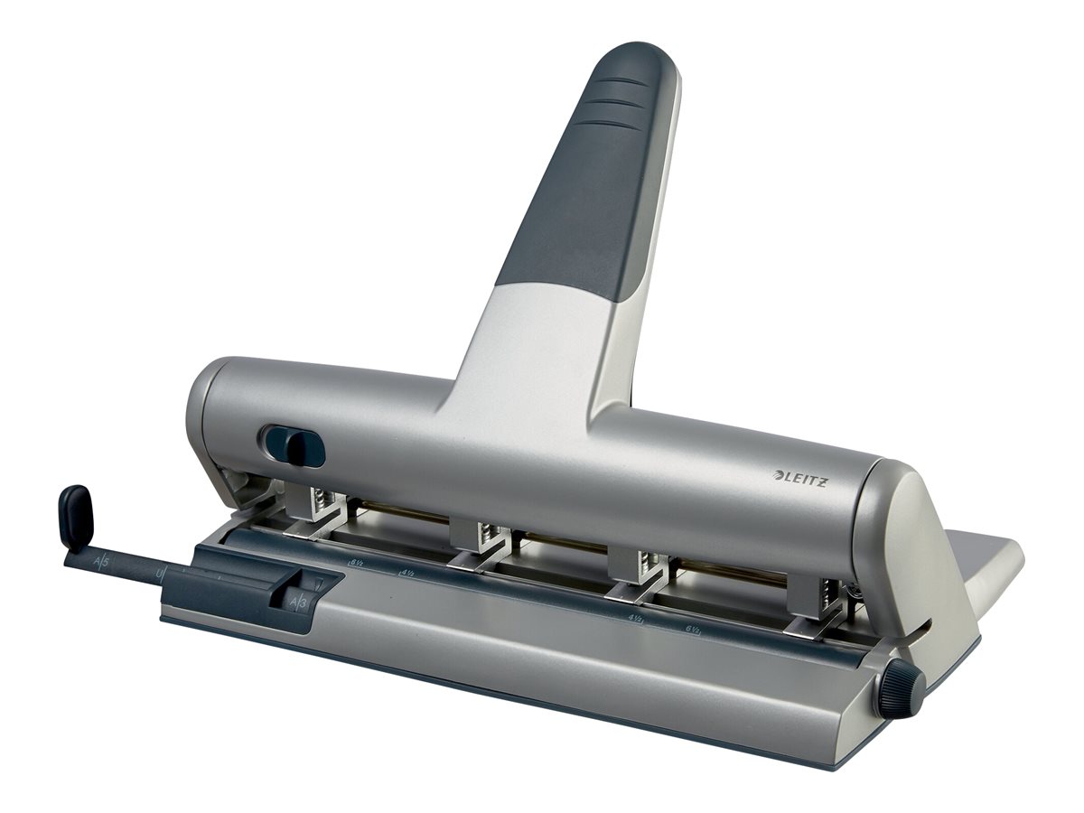 LEITZ Doppellocher Akto 5114 grau