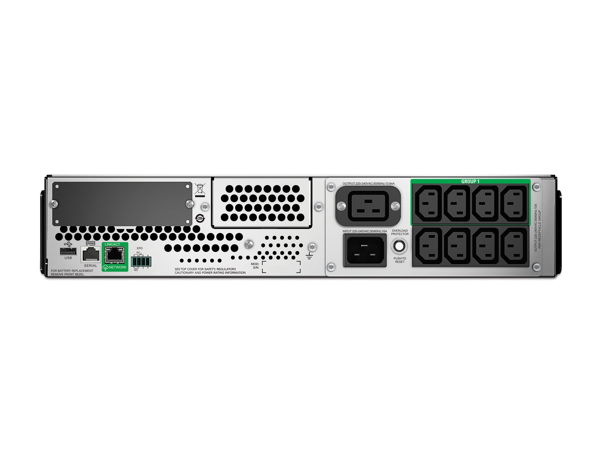 APC SmartConnect UPS SMT 2200 VA Rack