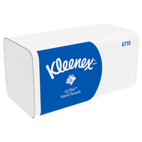 Kleenex® Papierhandtuecher 6710 ULTRA Interfold-Falzung 3-lagig 1.440 Tuecher Kleenex® Papierhandtuecher 6710 ULTRA Interfold-Falzung 3-lagig 1.440 Tuecher
