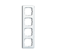 Busch-Jaeger Rahmen 2514-214K-102 4fach Reflex-SI alpinweiß
