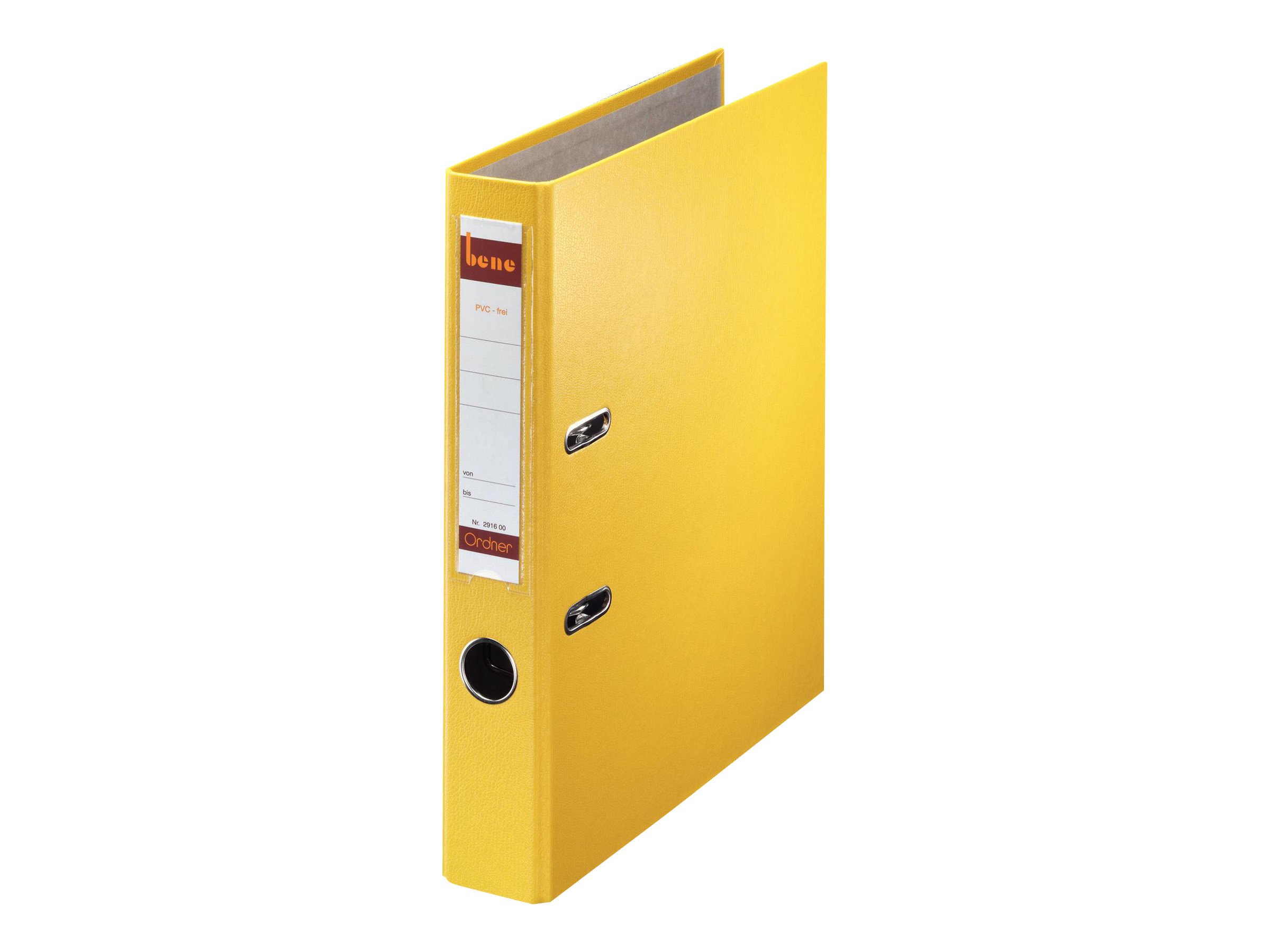 bene No.1 Power Ordner gelb Kunststoff 5,2 cm DIN A4 bene No.1 Power Ordner gelb Kunststoff 5,2 cm DIN A4
