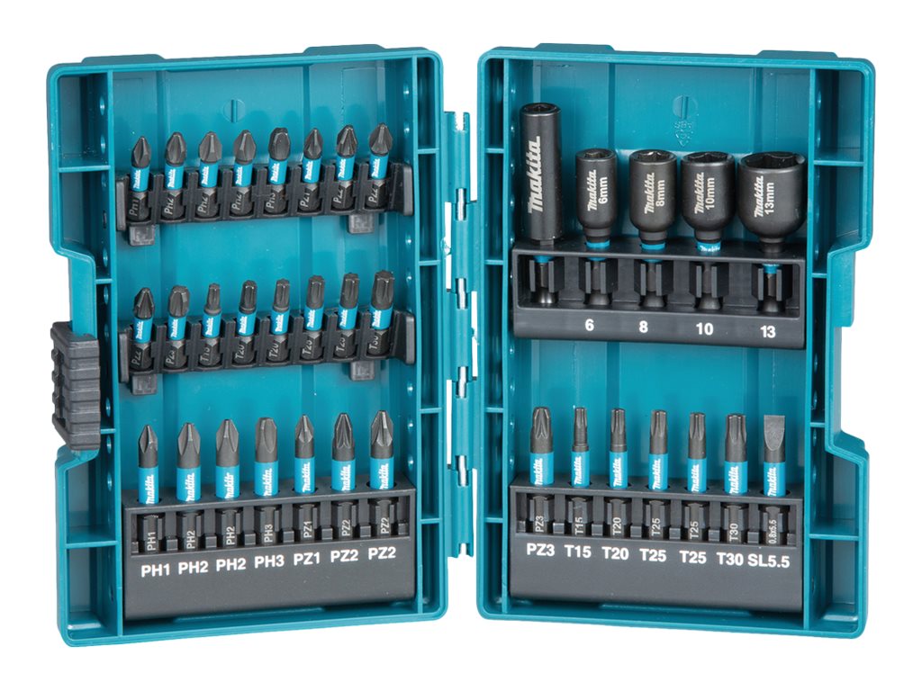 makita B-66880 Bit-Set, 35-teilig