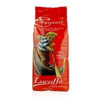 Lucaffe´ EXQUISIT ganze Bohnen Kaffee 1kg Die sehr feine Röstung besteht aus 90% Arabicabohnen und 10% Robustabohnen aus Indien, Mittel- und Südamerika. 1kg ganze Bohnen.