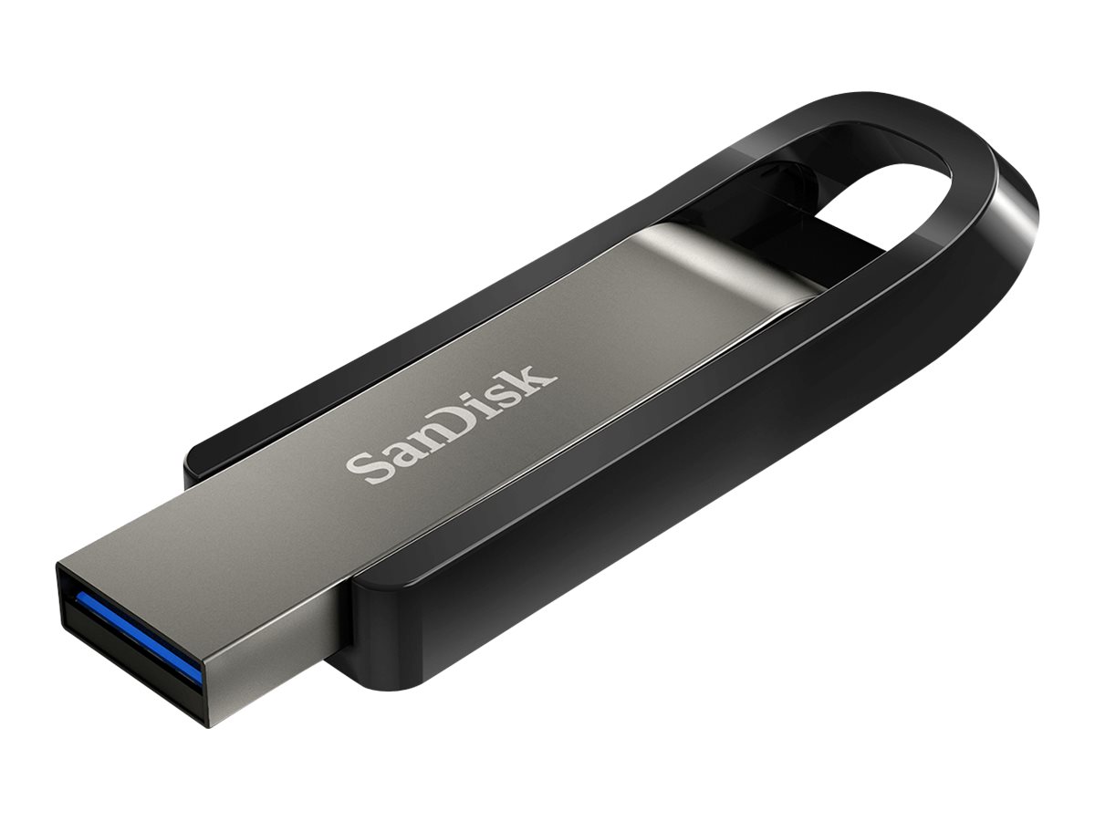 SanDisk USB-Stick Extreme Go grau, schwarz 128 GB