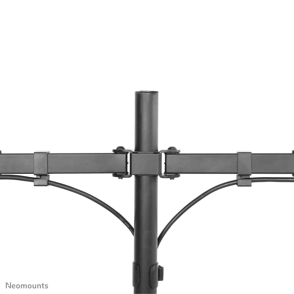 NEOMOUNTS D550DDBLACK Monitor DualDeskstand 25,481,28cm 1032Zoll 2x8kg Volle Bewegung Neigen Schwenken Pivo Tischständ