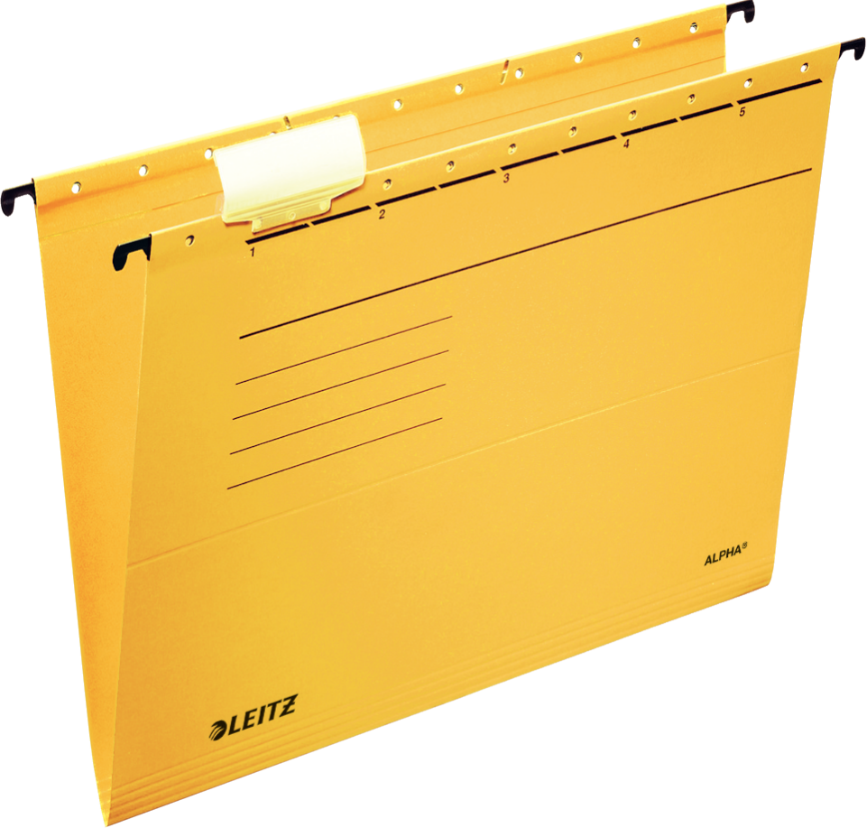 Esselte Leitz ALPHA 1985 gelb