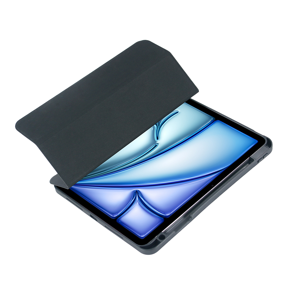 DEQSTER Slim Case ST2 TabletHuelle fuer Apple iPad Pro 11 M4 schwarz