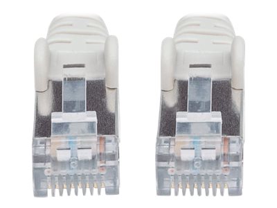 INTELLINET Cat6aPro Kabel Cat7 Rohkabel 0,25m grau RJ45 Vollkupfer LS0H halogenfrei AWG 26 vergoldete Kontakte 10 Gigabit