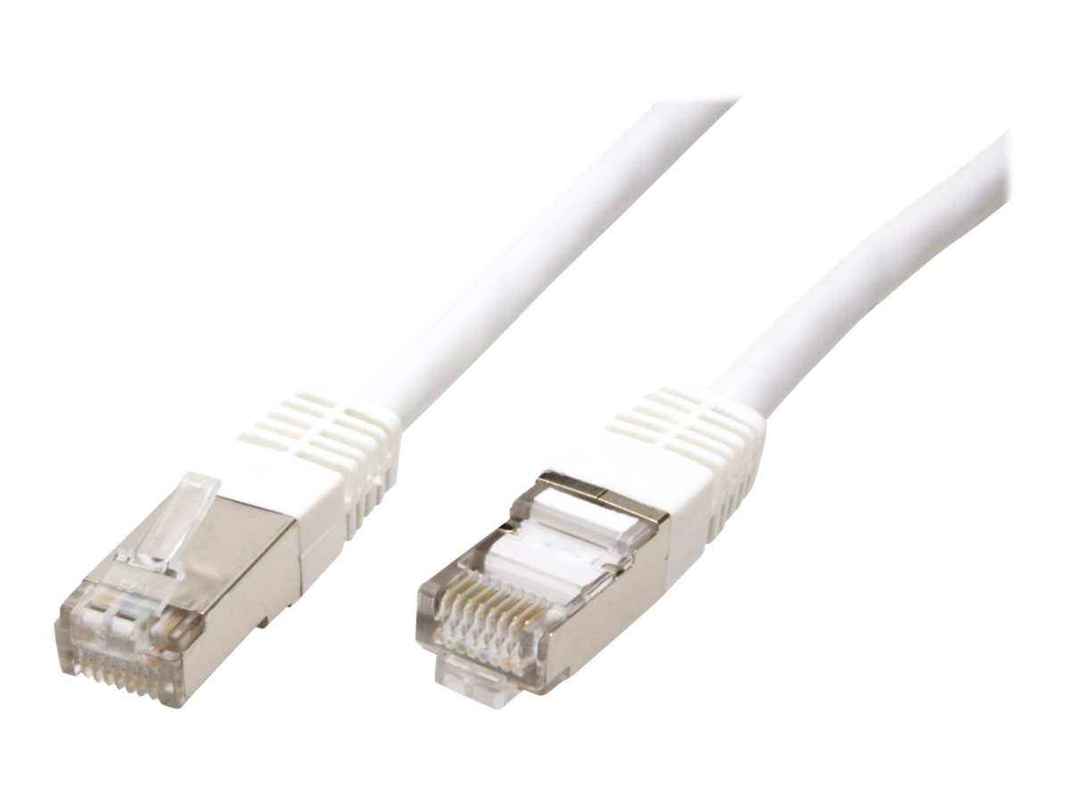 VALUE Patchkabel Kat.6 Class E S/FTP PiMF weiss 1m VALUE Patchkabel Kat.6 Class E S/FTP PiMF weiss 1m