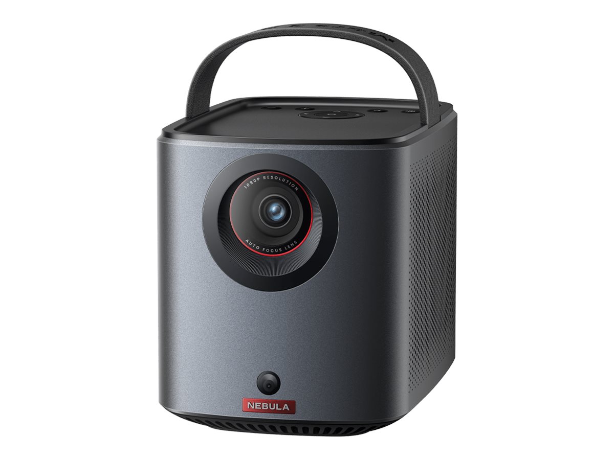 ANKER Nebula Mars 3 Air black tragbarer Google TV Projektor 1080p HDRAufloesung 400 ANSI Lumen Dual 8W Dolby Audio