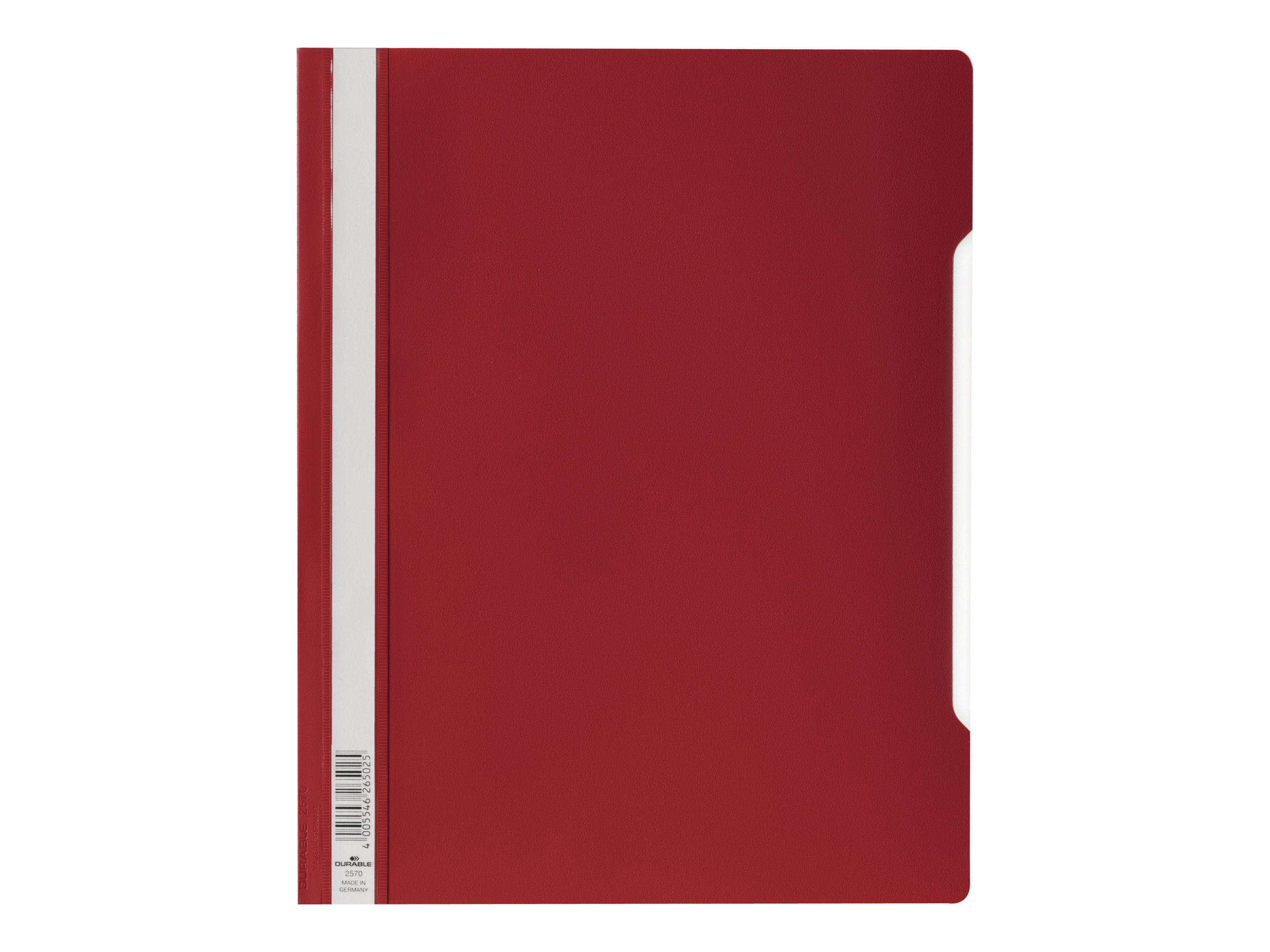 50 DURABLE Schnellhefter Kunststoff rot DIN A4 ueberbreit 50 DURABLE Schnellhefter Kunststoff rot DIN A4 ueberbreit