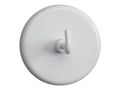 MAUL Magnete weiss, Metall Ø 4,7 x 3,7 cm, 5 St.