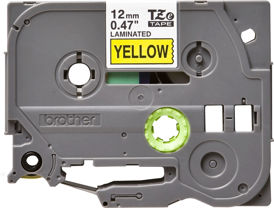 TZE631 BROTHER PT Schriftband 12mm gelb