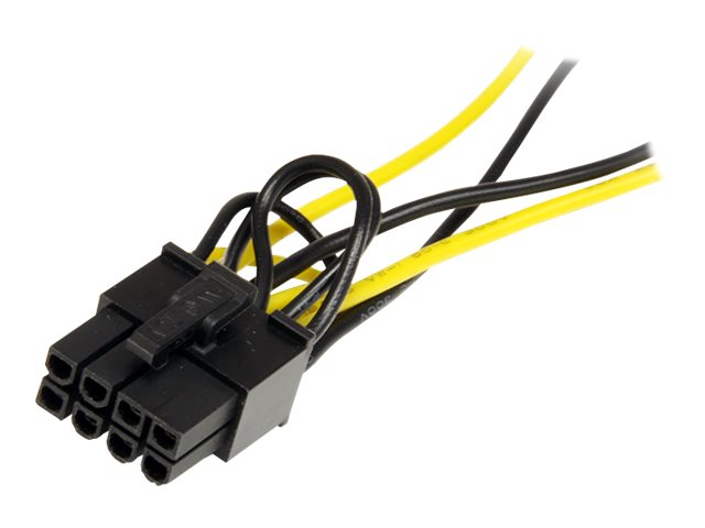 STARTECH.COM 15cm SATA Strom auf 8 pin PCI Express Grafikkarten Stromkabel - PCIe Y-Kabel Adapter STARTECH.COM 15cm SATA Strom auf 8 pin PCI Express Grafikkarten Stromkabel - PCIe Y-Kabel Adapter