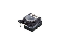 DYMO Schriftband RHINO  18490, 12 mm schwarz auf gelb