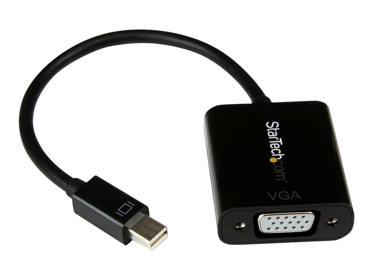 StarTech.com Mini DisplayPort 1.2 auf VGA Adapter / Konverter - 1920x1200 - mDP zu VGA für Laptop / MacBook - DisplayPort/VGA-Adapter - Mini DisplayPort bis HD-15 (VGA) - 22 cm