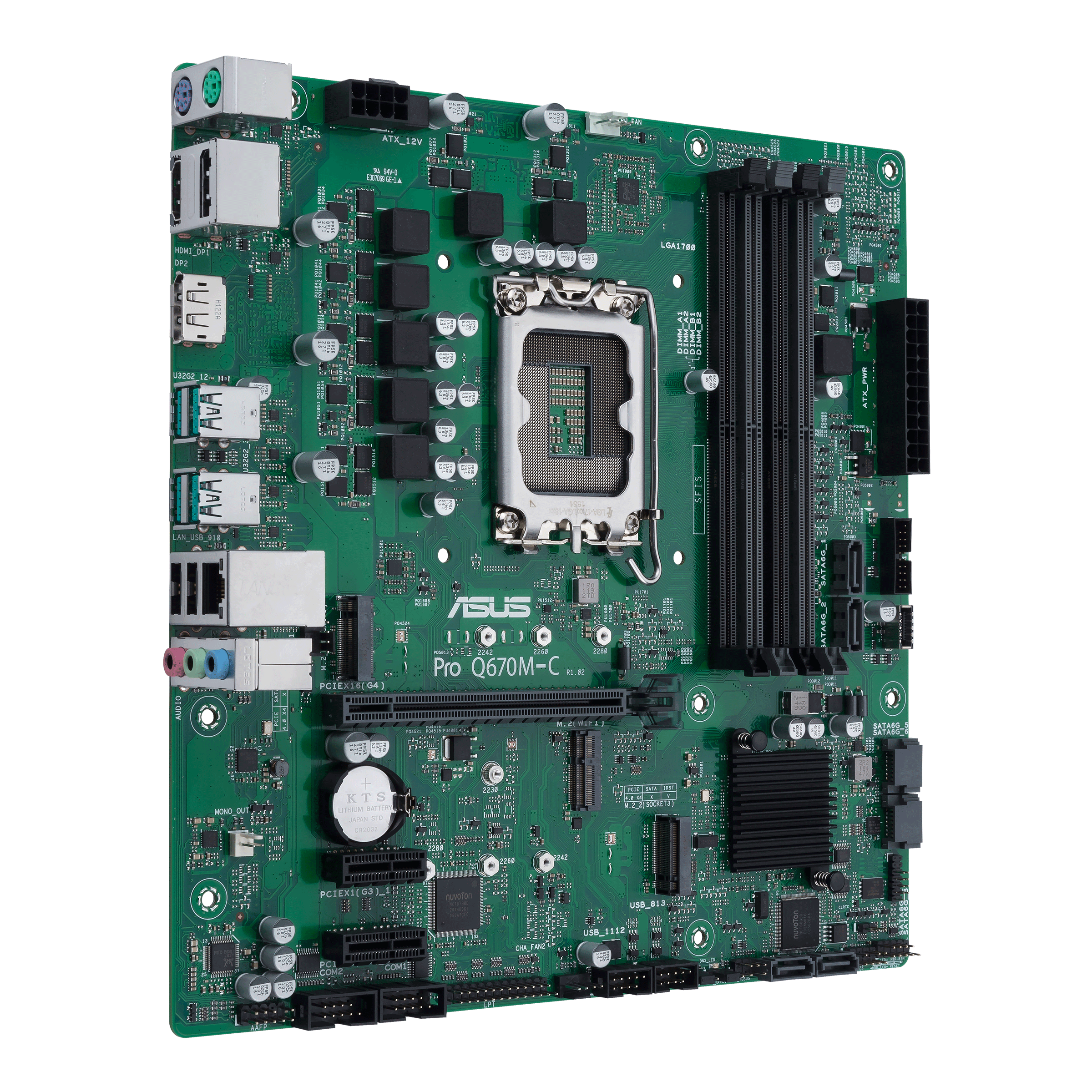 ASUS Pro Q670M-C-CSM micro ATX LGA1700 Q670