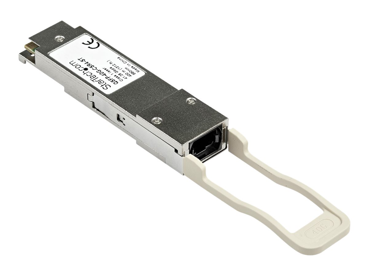 STARTECHCOM QSFP40GCSR4ST Transceiver Modul QSFP Module 40GBaseSR4 Cisco kompatibel Glasfaser 850nm MPO Multimode mit DDM