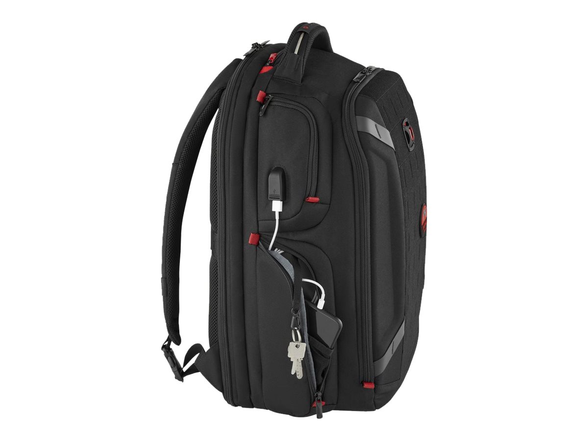 Wenger PlayerOne17,3-Zoll-Gaming-Laptop-Rucksack - schwarz