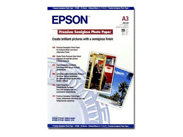 EPSON Fotopapier S041334 DIN A3 matt 251 g/qm 20 Blatt