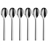 6 WMF Kaffeeloeffel Nuova silber poliert