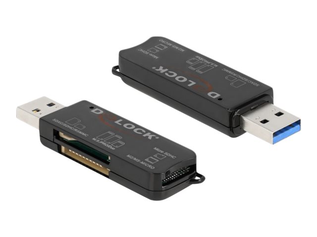 SuperSpeed USB Card Reader fuer SD Micro SD MS Speicherkarten