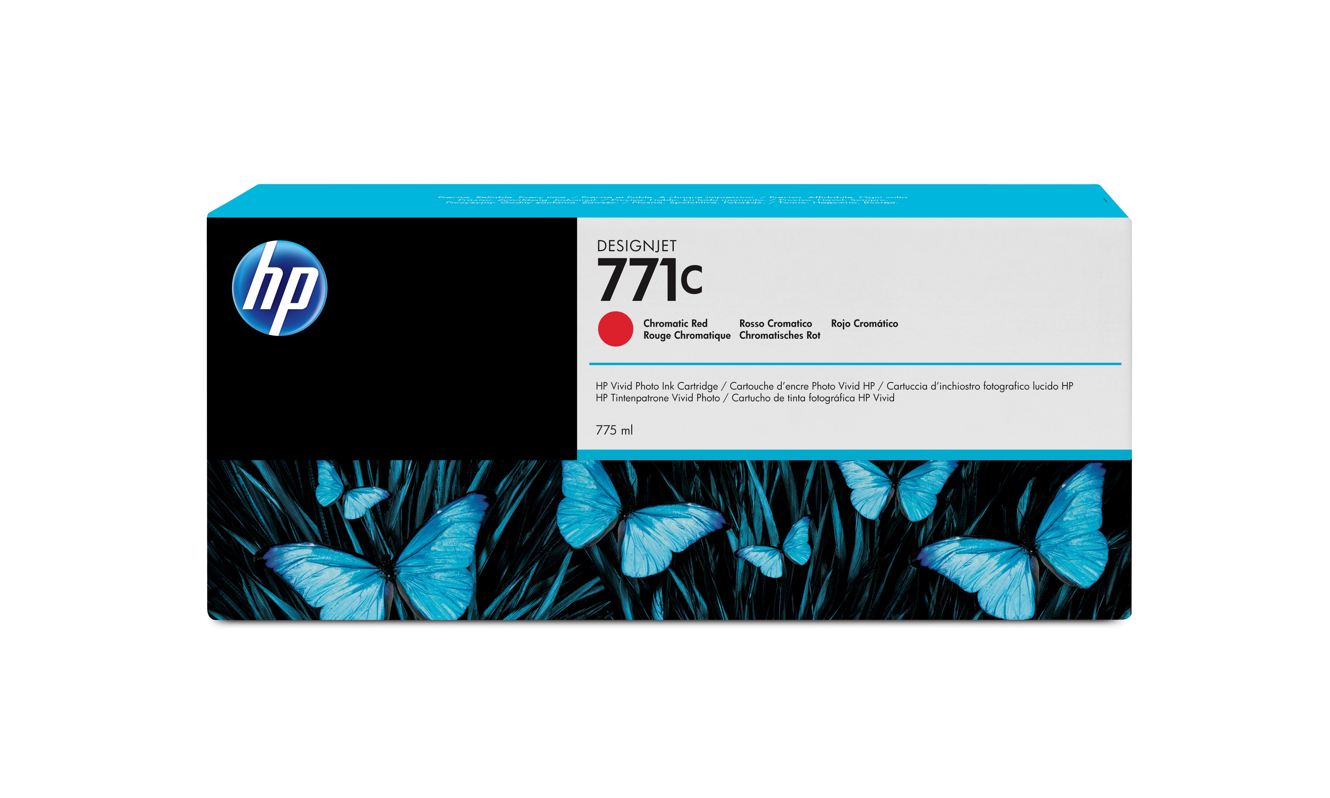 HP 771C Original Tinte chromatisch rot Standardkapazitaet 775ml 1erPack
