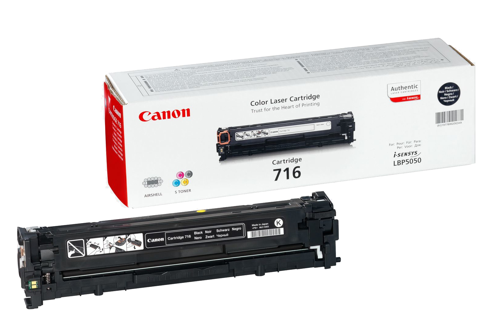 Canon 716 BK schwarz Toner
