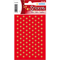 HERMA Aufkleber 4052 Sterne, gold, 285 Etiketten