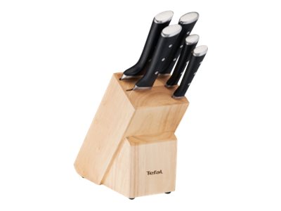 TEFAL Ice Force K232S5 - Messer-Block/Besteck-Set - Edelstahl - ABS - Edelstahl - Holz - Schwarz TEFAL Ice Force K232S5 - Messer-Block/Besteck-Set - Edelstahl - ABS - Edelstahl - Holz - Schwarz
