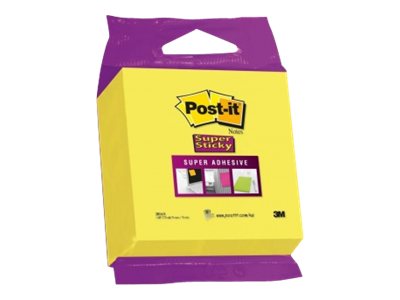 Post-itÂ® Super Sticky Haftnotizen extrastark 2014-S gelb, 1 St.