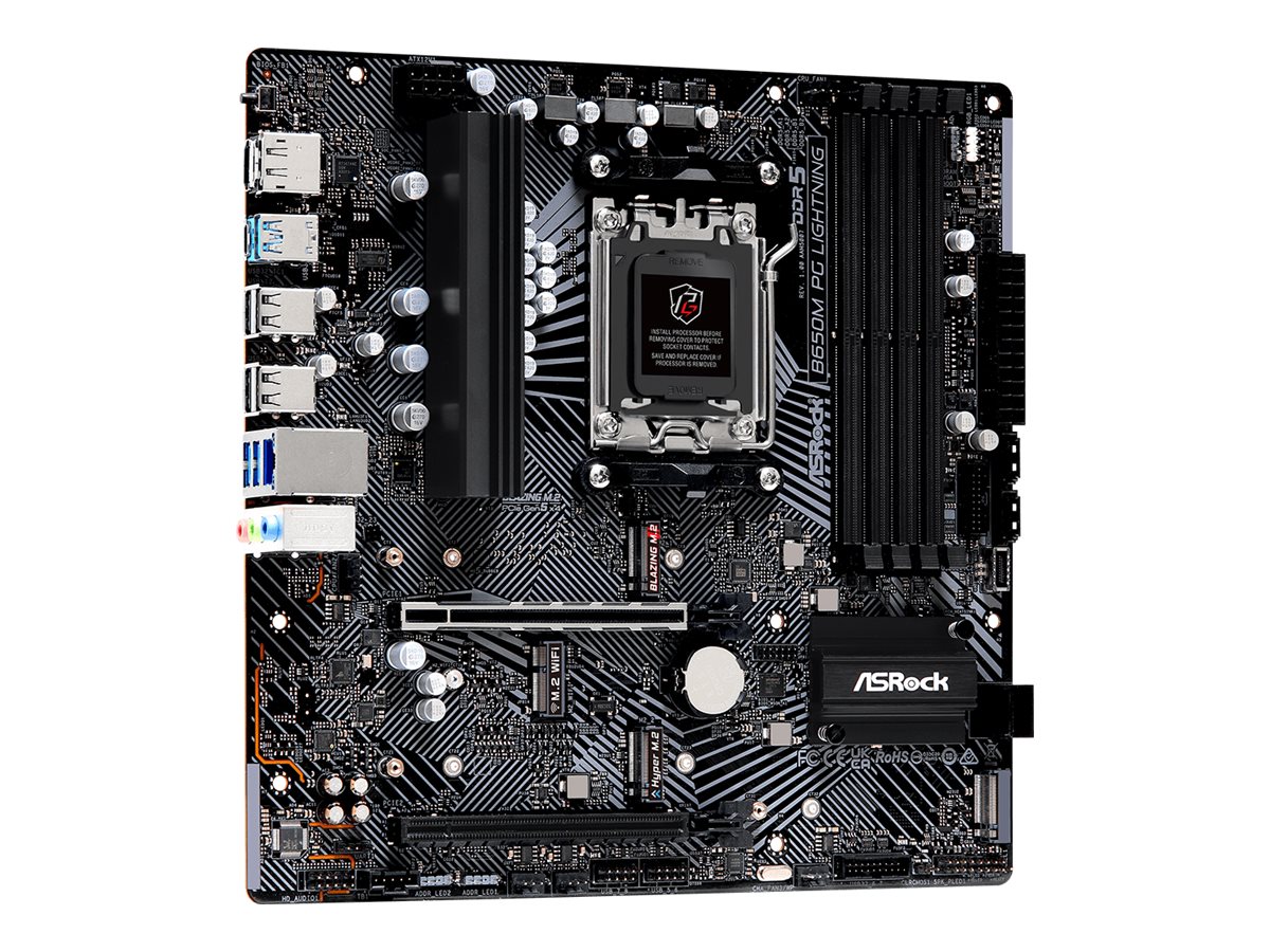 ASRock B650M PG Lightning AM5 mATX DDR5