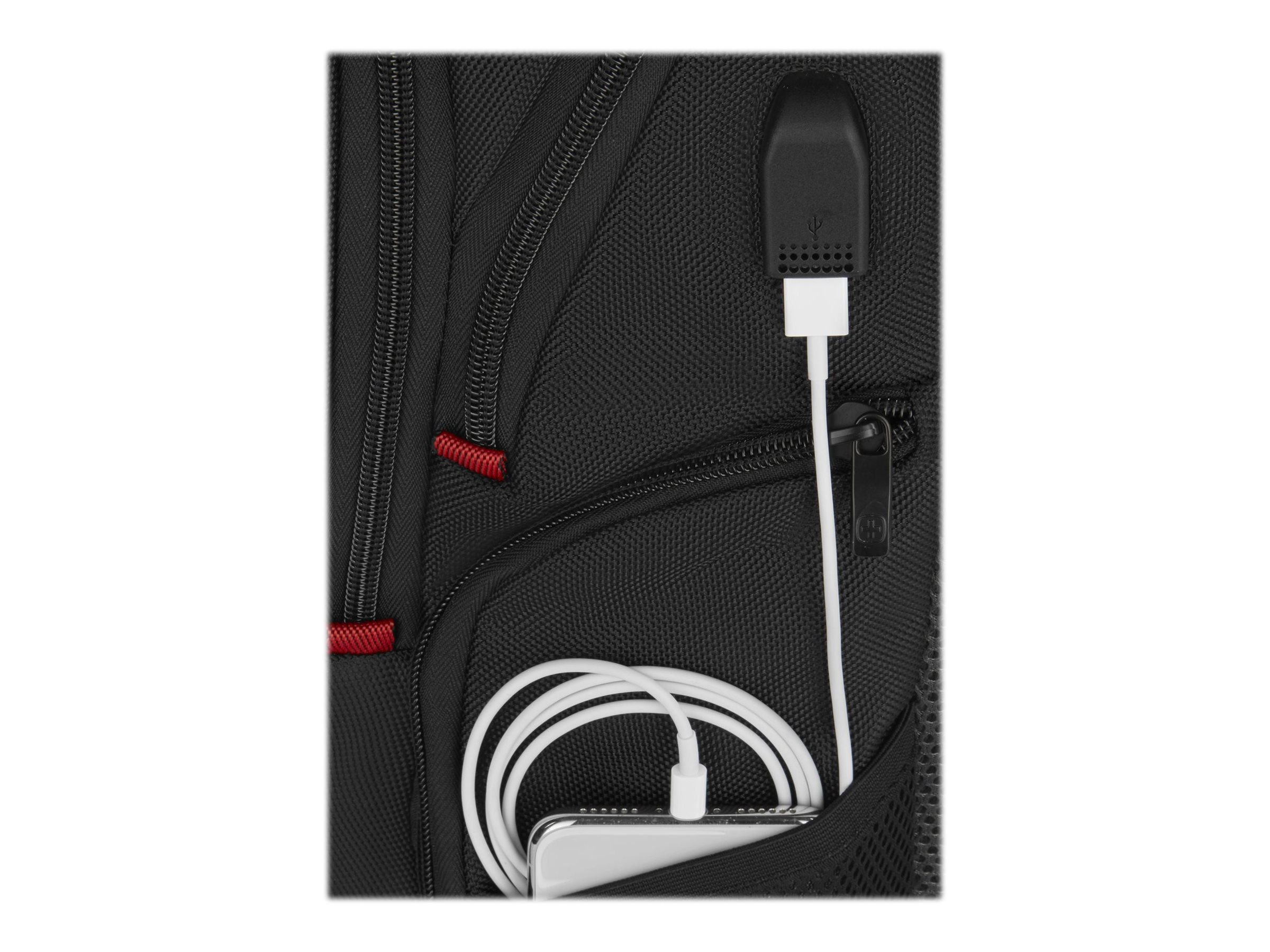 Wenger Pegasus Deluxe 16-Zoll-Laptop-Rucksack mit Tabletfach - schwarz