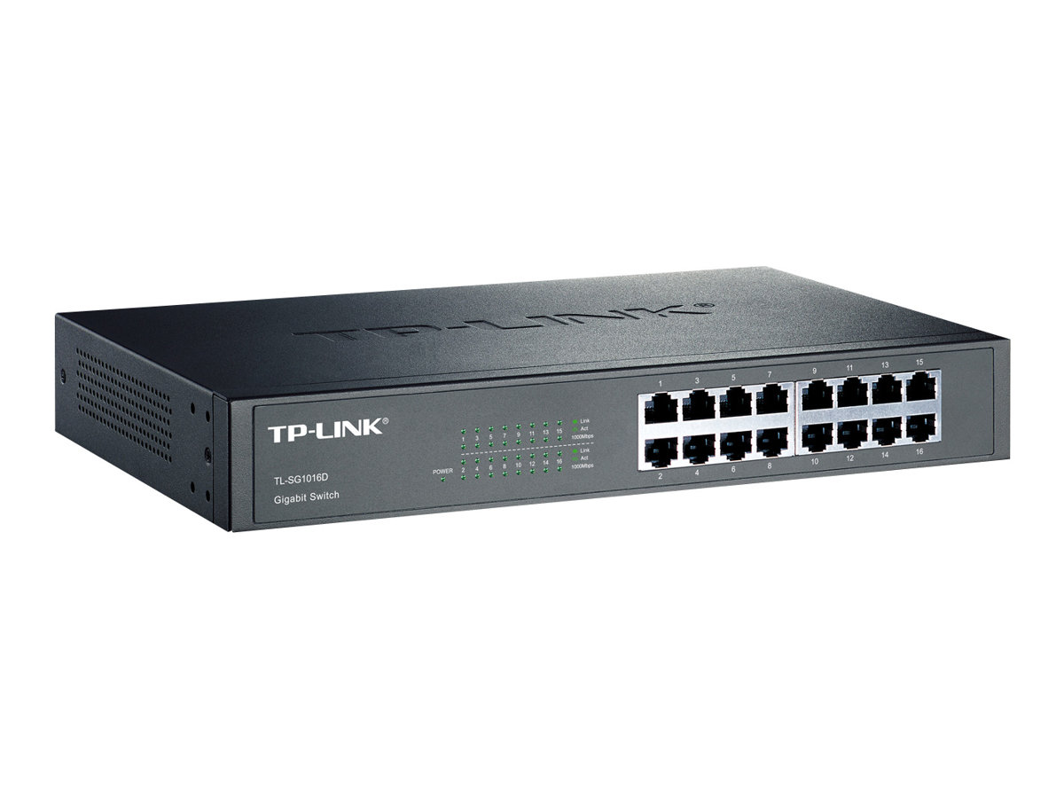 TP-LINK TL-SG1016D DESKTOP SWITCH