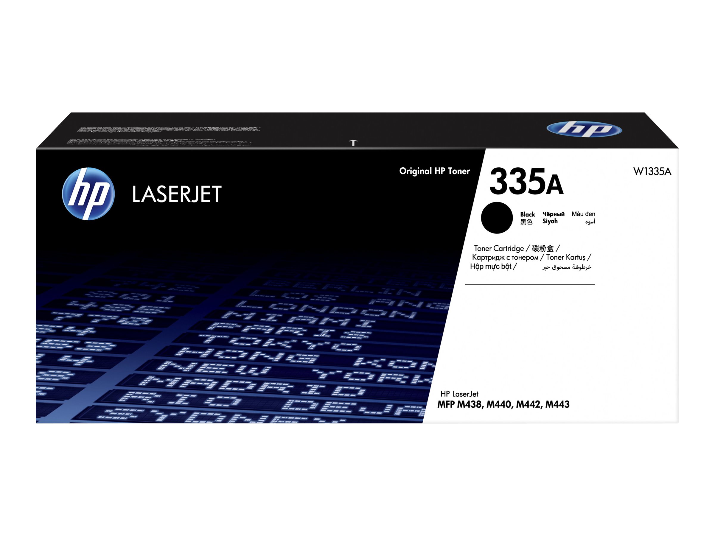 HP 335A Black Original LaserJet Toner Cartridge HP 335A Black Original LaserJet Toner Cartridge