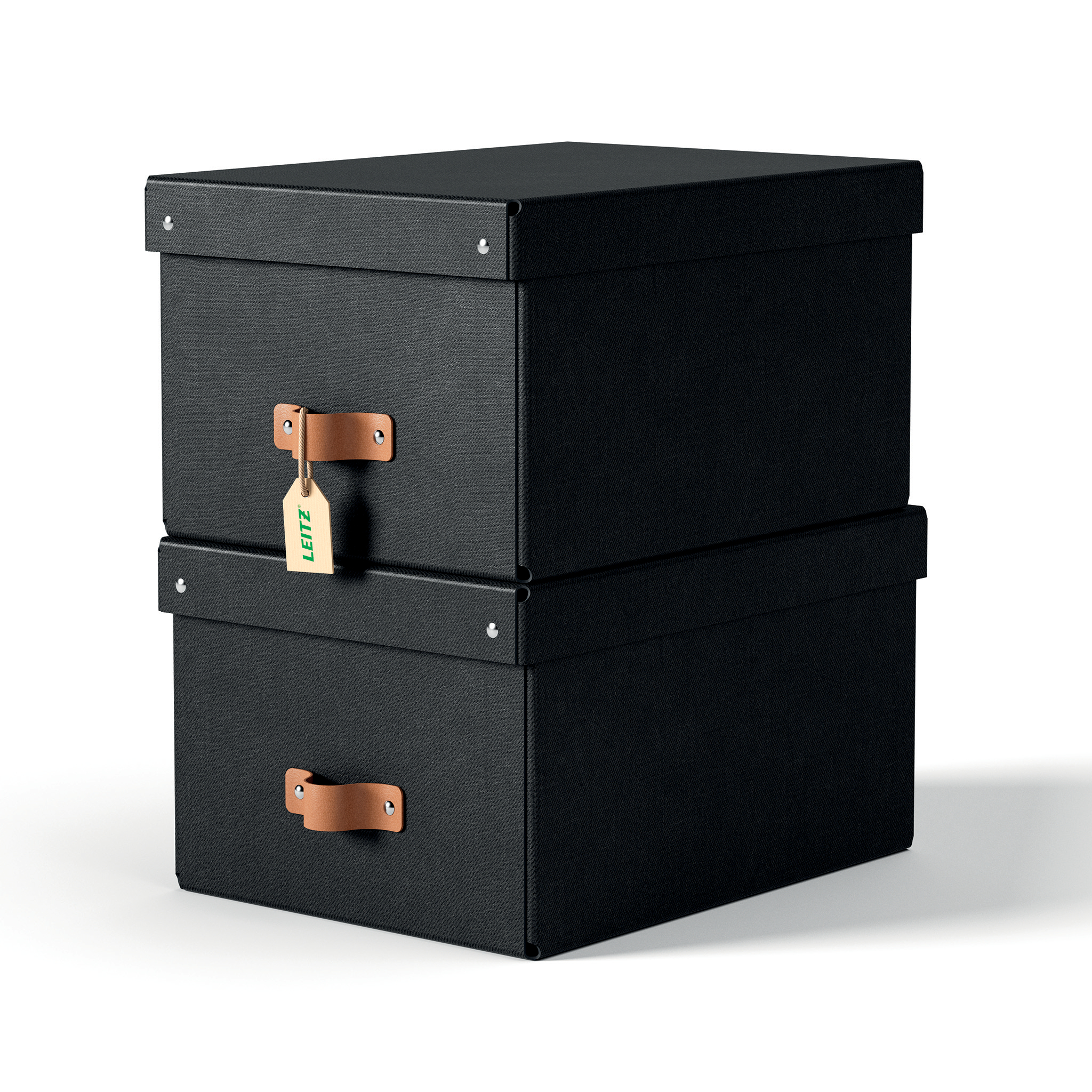 Esselte Leitz Puro Aufbewahrungsbox 17 l schwarz 27×37×20 cm