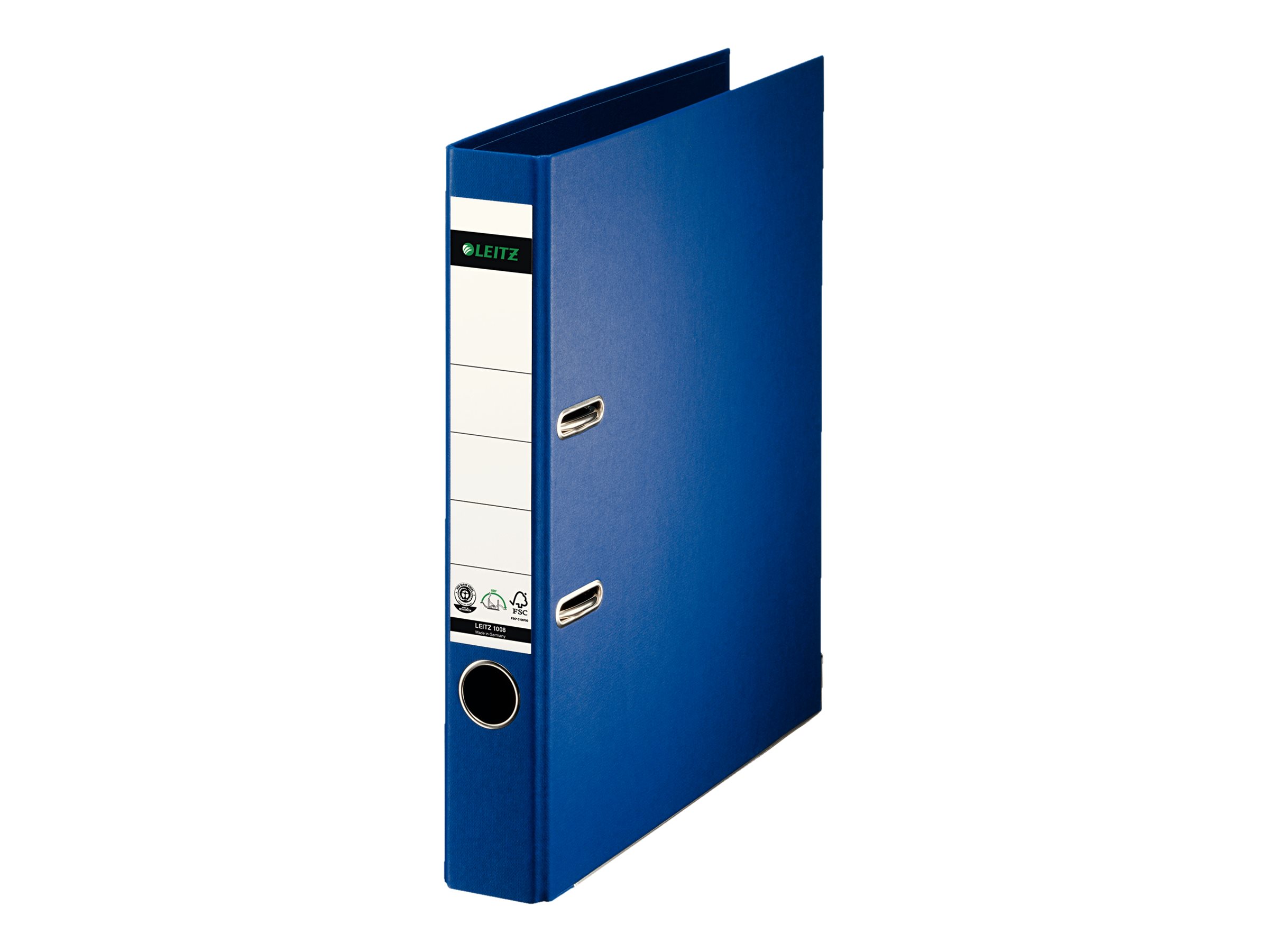 LEITZ 1008 Ordner blau Karton 5,2 cm DIN A4