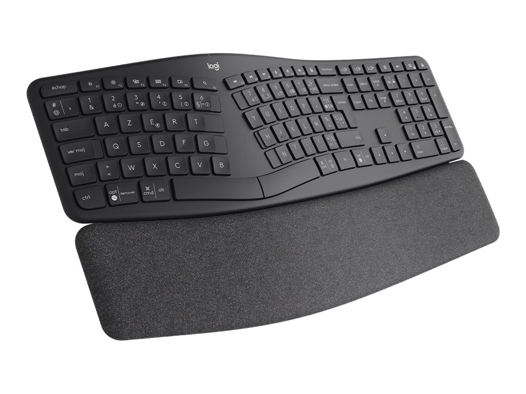 Logitech ERGO K860 ergonomische Tastatur kabellos schwarz