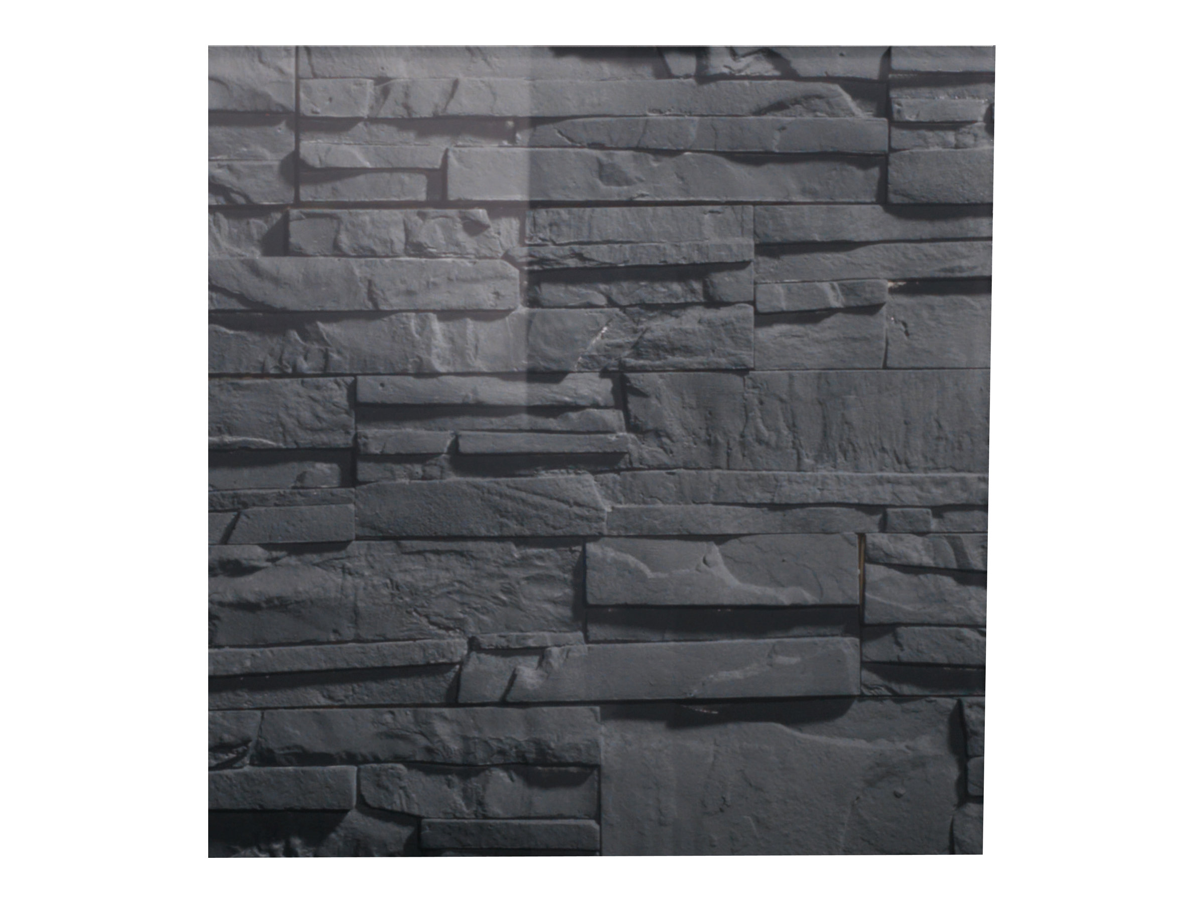 SIGEL GlasMagnettafel artverum 48,0 x 48,0 cm Design SchieferStone