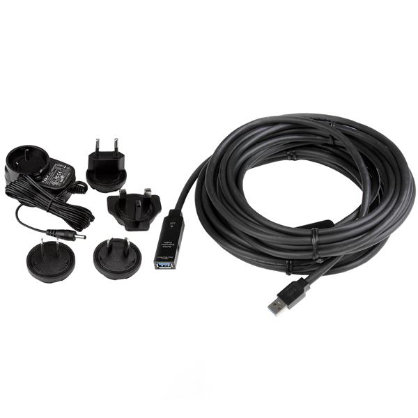 STARTECHCOM 10m USB 30 Active Extension Cable MF