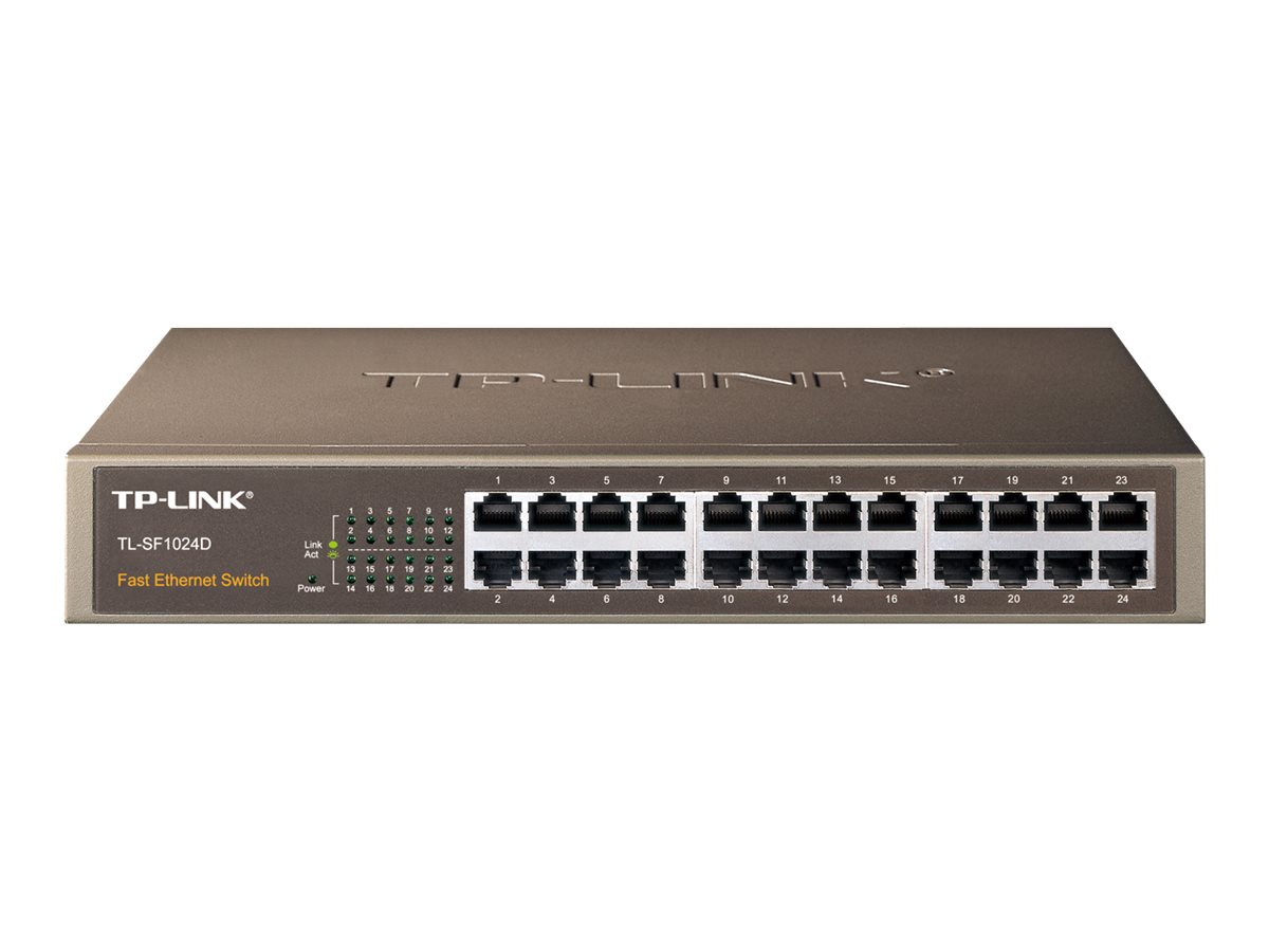 TL-SF1024D 24-Port 10/100 Desktop/Rackmount Switch