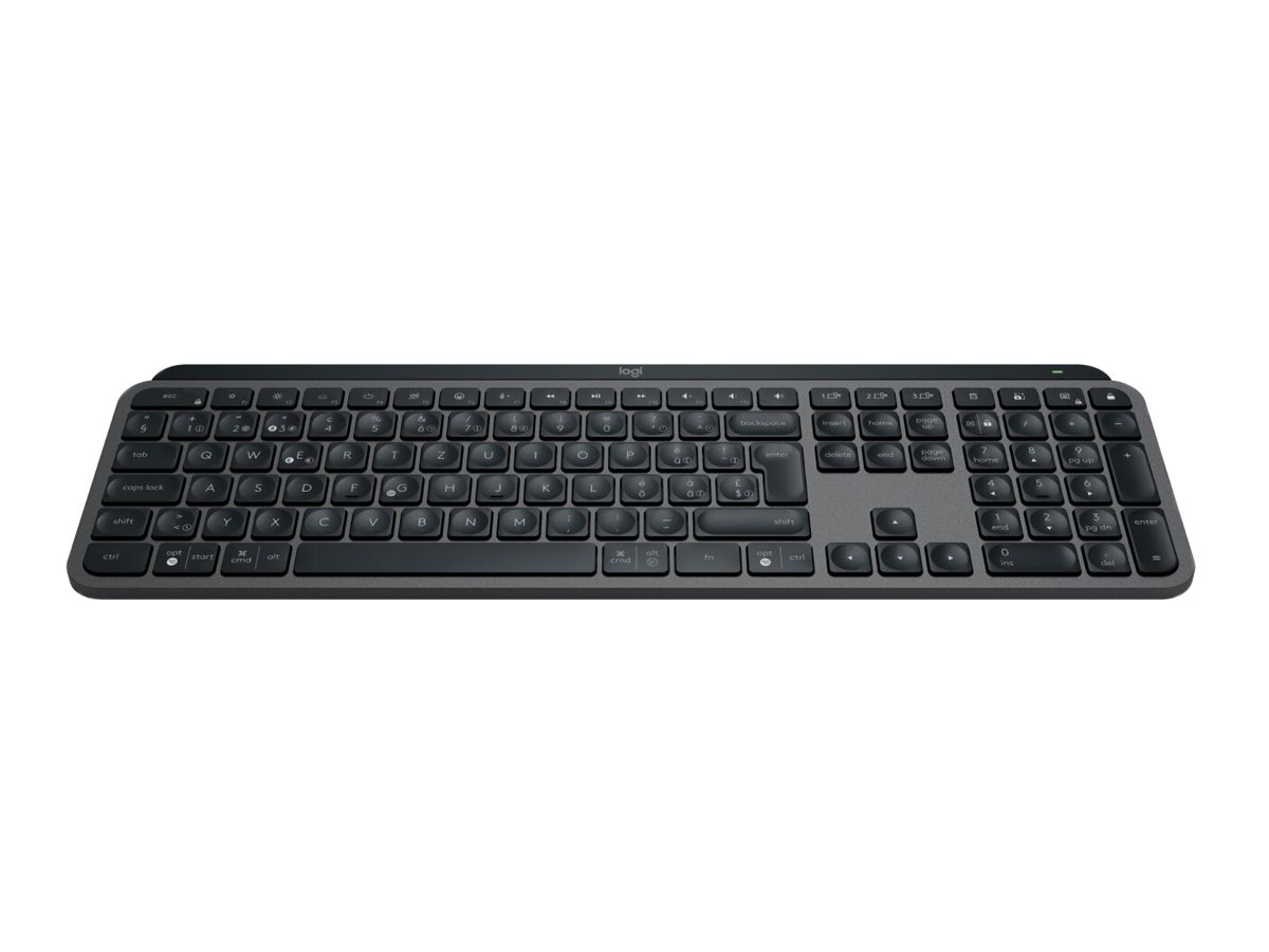 Logitech MX Keys S - Tastatur mit Handballenauflage - kabellos DE- grafit Logitech MX Keys S - Tastatur mit Handballenauflage - kabellos DE- grafit