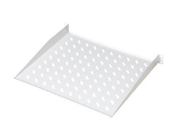 DIGITUS Fachboden 48,3cm 19Zoll fuer Wandschraenke RAL7035 grau 483x250x44mm incl. Befestigungsmaterial