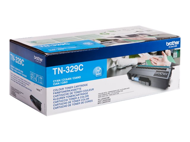 Toner TN-329C Cyan (ca. 6000 Seiten) Toner TN-329C Cyan (ca. 6000 Seiten)