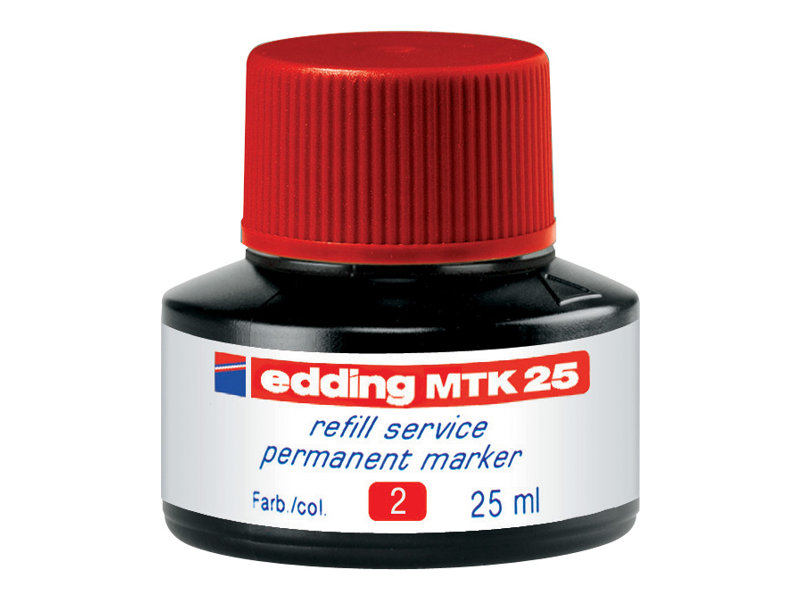edding Nachfülltinte MTK 25 rot