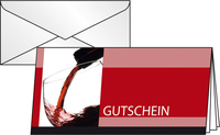 10 SIGEL Gutscheine Vino Rosso DIN lang 10 SIGEL Gutscheine Vino Rosso DIN lang