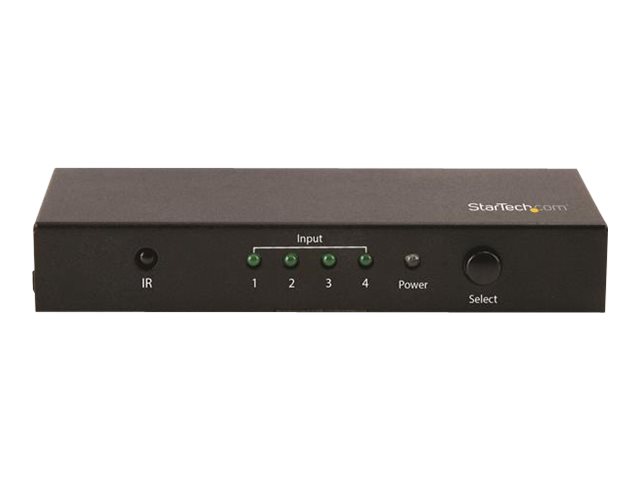 STARTECHCOM 4 Port HDMI Automatic Switch 4K HDMI Switch Box Ultra HD 4k 60Hz